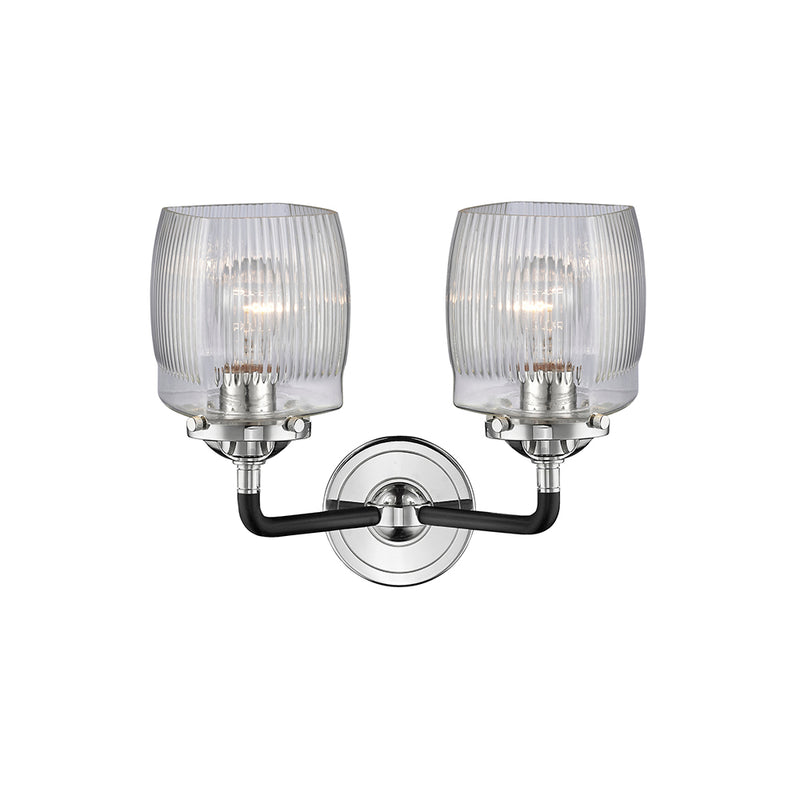 Innovations Lighting Colton 2 Light Bath Vanity Light Part Of The Nouveau Collection 284-2W-BPN-G302