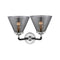 Innovations Lighting Large Cone 2 Light Bath Vanity Light Part Of The Nouveau Collection 284-2W-BPN-G43-LED