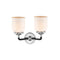Innovations Lighting Small Bell 2 Light Bath Vanity Light Part Of The Nouveau Collection 284-2W-BPN-G51-LED