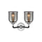 Innovations Lighting Small Bell 2 Light Bath Vanity Light Part Of The Nouveau Collection 284-2W-BPN-G53-LED