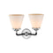 Innovations Lighting Small Cone 2 Light Bath Vanity Light Part Of The Nouveau Collection 284-2W-BPN-G61