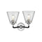 Innovations Lighting Small Cone 2 Light Bath Vanity Light Part Of The Nouveau Collection 284-2W-BPN-G62