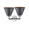 Innovations Lighting Appalachian 2 Light Bath Vanity Light Part Of The Nouveau Collection 284-2W-BPN-M13-BK