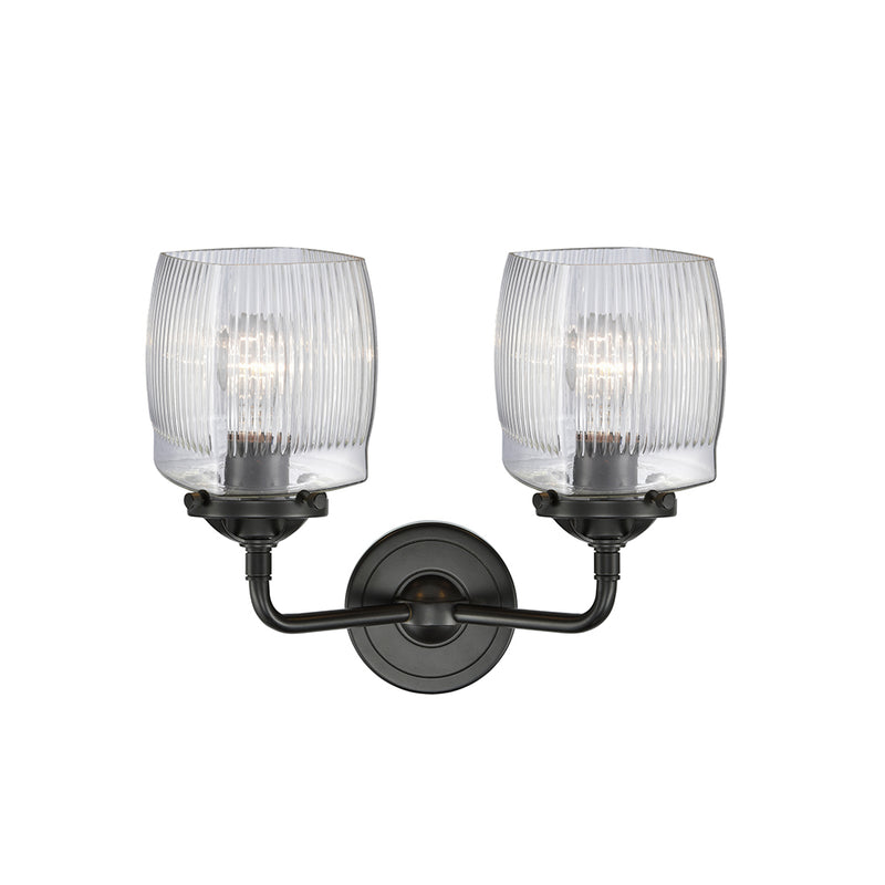 Innovations Lighting Colton 2 Light Bath Vanity Light Part Of The Nouveau Collection 284-2W-OB-G302