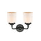 Innovations Lighting Small Bell 2 Light Bath Vanity Light Part Of The Nouveau Collection 284-2W-OB-G51-LED