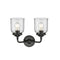 Innovations Lighting Small Bell 2 Light Bath Vanity Light Part Of The Nouveau Collection 284-2W-OB-G52-LED