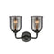 Innovations Lighting Small Bell 2 Light Bath Vanity Light Part Of The Nouveau Collection 284-2W-OB-G53-LED