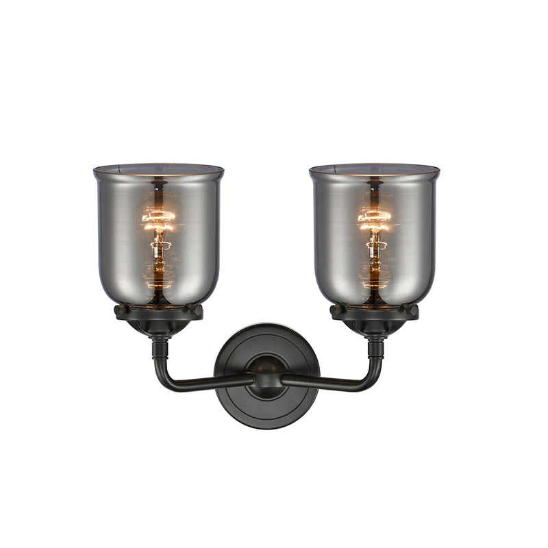 Innovations Lighting Small Bell 2 Light Bath Vanity Light Part Of The Nouveau Collection 284-2W-OB-G53-LED