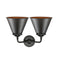 Innovations Lighting Appalachian 2 Light Bath Vanity Light Part Of The Nouveau Collection 284-2W-OB-M13-OB