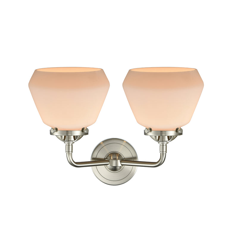 Innovations Lighting Fulton 2 Light Bath Vanity Light Part Of The Nouveau Collection 284-2W-SN-G171