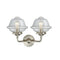 Innovations Lighting Small Oxford 2 Light Bath Vanity Light Part Of The Nouveau Collection 284-2W-SN-G532