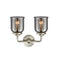 Innovations Lighting Small Bell 2 Light Bath Vanity Light Part Of The Nouveau Collection 284-2W-SN-G53-LED