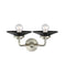 Innovations Lighting Railroad 2 Light Bath Vanity Light Part Of The Nouveau Collection 284-2W-SN-M6-BK