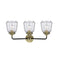 Innovations Lighting Chatham 3 Light Bath Vanity Light Part Of The Nouveau Collection 284-3W-BAB-G142-LED