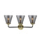 Innovations Lighting Small Cone 3 Light Bath Vanity Light Part Of The Nouveau Collection 284-3W-BAB-G63