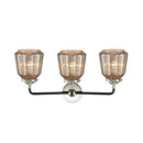 Innovations Lighting Chatham 3 Light Bath Vanity Light Part Of The Nouveau Collection 284-3W-BPN-G146-LED
