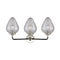 Innovations Lighting Geneseo 3 Light Bath Vanity Light Part Of The Nouveau Collection 284-3W-BPN-G165-LED