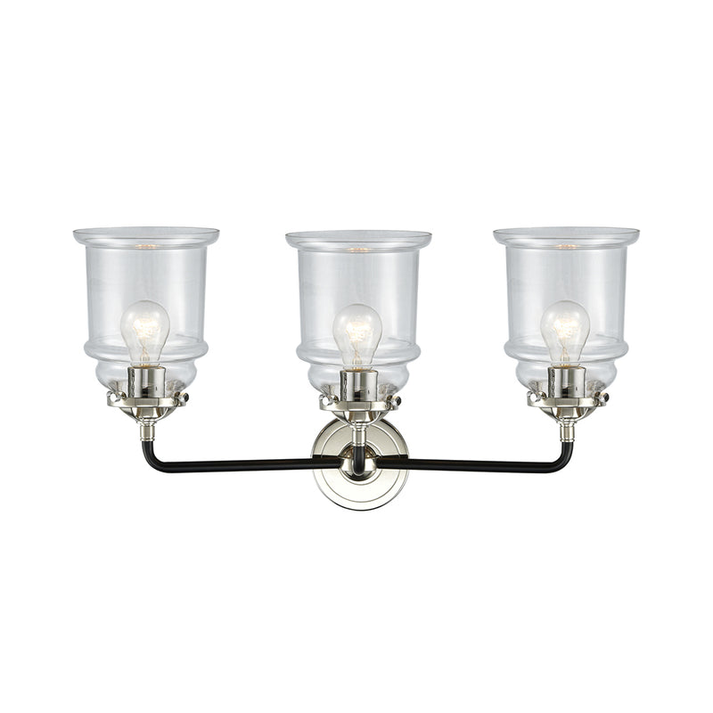 Innovations Lighting Canton 3 Light Bath Vanity Light Part Of The Nouveau Collection 284-3W-BPN-G182