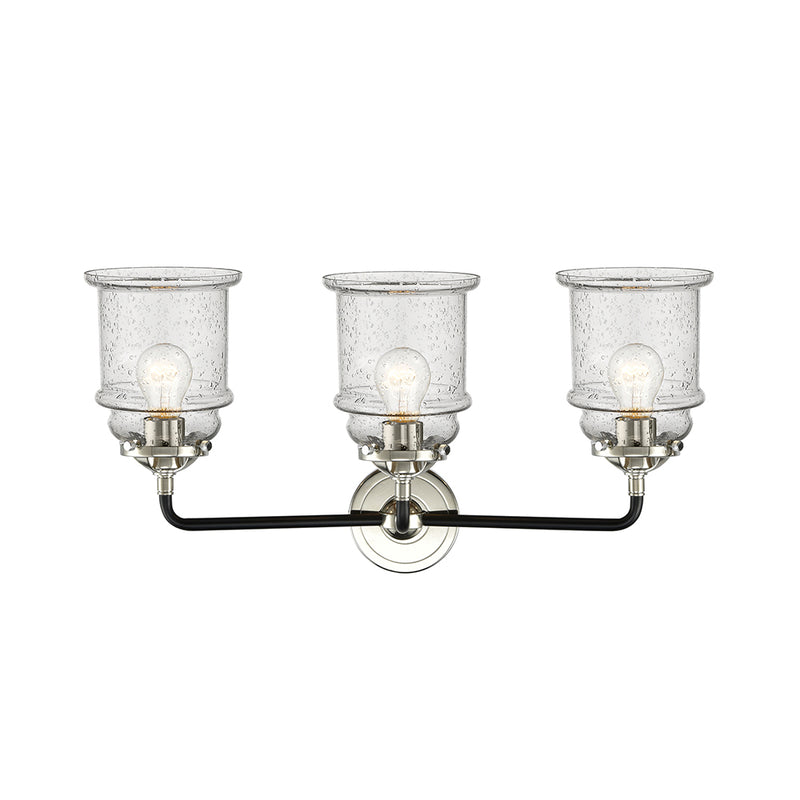 Innovations Lighting Canton 3 Light Bath Vanity Light Part Of The Nouveau Collection 284-3W-BPN-G184