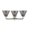 Innovations Lighting Large Cone 3 Light Bath Vanity Light Part Of The Nouveau Collection 284-3W-BPN-G43