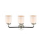 Innovations Lighting Small Bell 3 Light Bath Vanity Light Part Of The Nouveau Collection 284-3W-BPN-G51