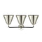 Innovations Lighting Appalachian 3 Light Bath Vanity Light Part Of The Nouveau Collection 284-3W-BPN-M13-PN