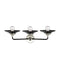 Innovations Lighting Railroad 3 Light Bath Vanity Light Part Of The Nouveau Collection 284-3W-BPN-M6-BK-LED