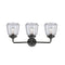Innovations Lighting Chatham 3 Light Bath Vanity Light Part Of The Nouveau Collection 284-3W-OB-G142