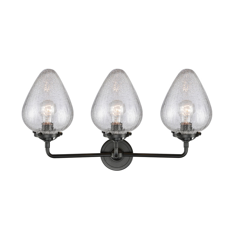 Innovations Lighting Geneseo 3 Light Bath Vanity Light Part Of The Nouveau Collection 284-3W-OB-G165-LED
