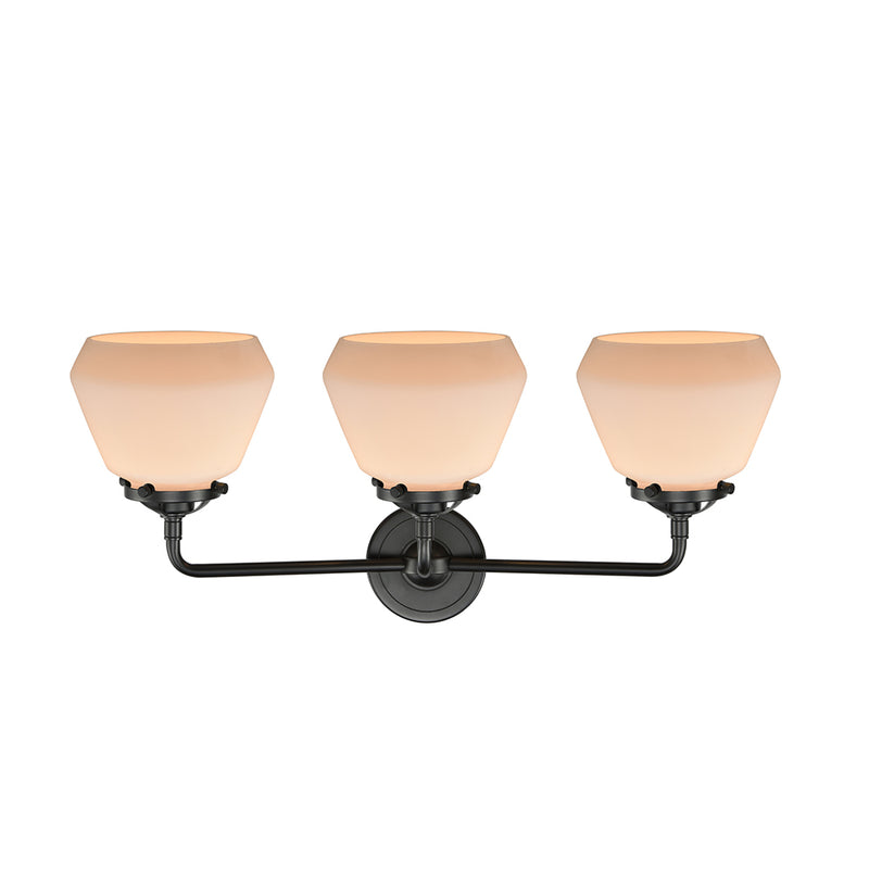 Innovations Lighting Fulton 3 Light Bath Vanity Light Part Of The Nouveau Collection 284-3W-OB-G171-LED