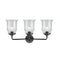 Innovations Lighting Canton 3 Light Bath Vanity Light Part Of The Nouveau Collection 284-3W-OB-G182