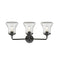 Innovations Lighting Bellmont 3 Light Bath Vanity Light Part Of The Nouveau Collection 284-3W-OB-G192