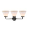 Innovations Lighting Large Cone 3 Light Bath Vanity Light Part Of The Nouveau Collection 284-3W-OB-G41-LED