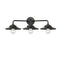 Railroad Bath Vanity Light shown in the Oil Rubbed Bronze finish with a Oil Rubbed Bronze shade