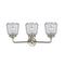 Innovations Lighting Chatham 3 Light Bath Vanity Light Part Of The Nouveau Collection 284-3W-SN-G142