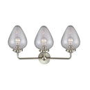 Innovations Lighting Geneseo 3 Light Bath Vanity Light Part Of The Nouveau Collection 284-3W-SN-G165