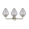 Innovations Lighting Geneseo 3 Light Bath Vanity Light Part Of The Nouveau Collection 284-3W-SN-G165-LED
