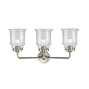 Innovations Lighting Canton 3 Light Bath Vanity Light Part Of The Nouveau Collection 284-3W-SN-G182