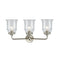 Innovations Lighting Canton 3 Light Bath Vanity Light Part Of The Nouveau Collection 284-3W-SN-G182