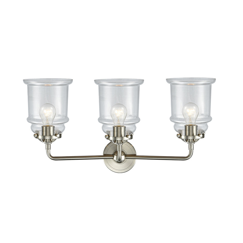 Innovations Lighting Canton 3 Light Bath Vanity Light Part Of The Nouveau Collection 284-3W-SN-G182