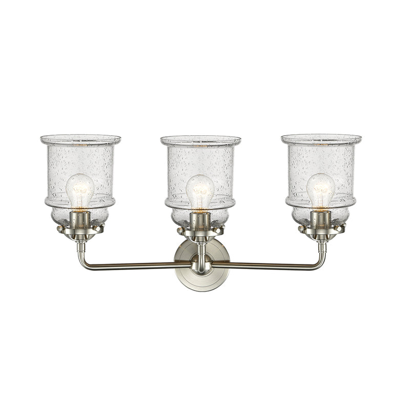 Innovations Lighting Canton 3 Light Bath Vanity Light Part Of The Nouveau Collection 284-3W-SN-G184