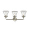 Innovations Lighting Bellmont 3 Light Bath Vanity Light Part Of The Nouveau Collection 284-3W-SN-G192