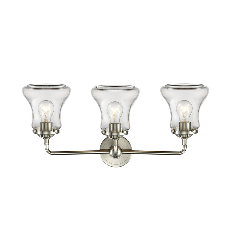 Innovations Lighting Bellmont 3 Light Bath Vanity Light Part Of The Nouveau Collection 284-3W-SN-G192