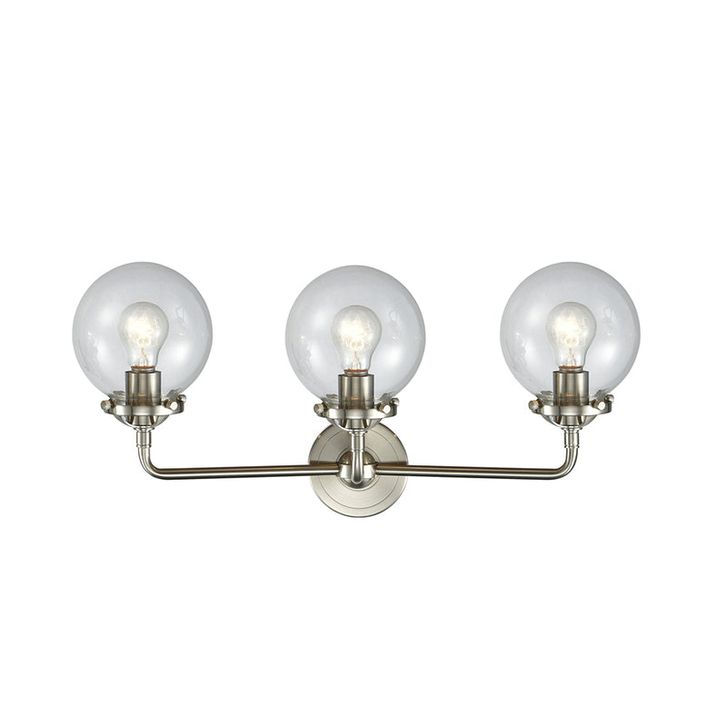 Innovations Lighting Beacon 3 Light 24" Bath Vanity Light 284-3W-SN-G202-6-LED