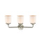 Innovations Lighting Small Bell 3 Light Bath Vanity Light Part Of The Nouveau Collection 284-3W-SN-G51