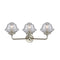 Innovations Lighting Small Oxford 3 Light Bath Vanity Light Part Of The Nouveau Collection 284-3W-SN-G534