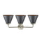 Innovations Lighting Appalachian 3 Light Bath Vanity Light Part Of The Nouveau Collection 284-3W-SN-M13-BK