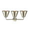 Innovations Lighting Appalachian 3 Light Bath Vanity Light Part Of The Nouveau Collection 284-3W-SN-M13-SN