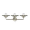 Innovations Lighting Railroad 3 Light Bath Vanity Light Part Of The Nouveau Collection 284-3W-SN-M2-SN