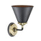 Innovations Lighting Appalachian 1 Light Sconce Part Of The Nouveau Collection 284BP-1W-BABBK-M13-BK